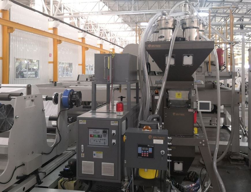 1    chemical gravimetric dosing blender on site